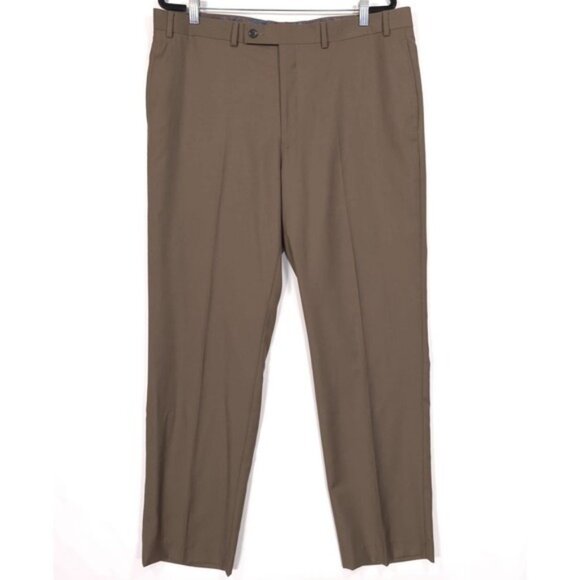 LAUREN RALPH LAUREN Men's Dress‎ Pants 38x32 Rayon Blend Straight - Picture 1 of 10